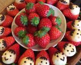 クリスマスケーキにも♪いちごちゃん♥作り方6写真