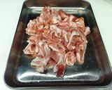 豚肉、ナス、玉ネギの砂糖醤油炒め作り方2写真