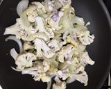 カリフラワー炒め作り方4写真