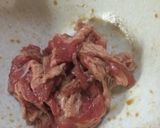 牛肉とトマトのふんわり卵炒め作り方1写真