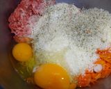 牛ミンチと合挽きミンチでミートローフ作り方5写真