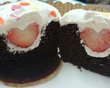 秘密の♥バレンタイン…チョコケーキ♬作り方17写真