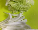 冬野菜を消費 ネギと生姜ダレの鍋作り方2写真