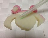 一分で出来て無駄がない羊の飾り切り作り方5写真