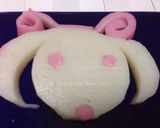 一分で出来て無駄がない羊の飾り切り作り方8写真