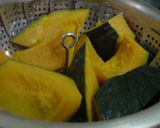 かぼちゃぜんざい作り方1写真