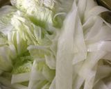 冬野菜を消費 ネギと生姜ダレの鍋作り方5写真