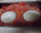 牛ミンチと合挽きミンチでミートローフ作り方8写真