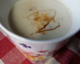 寒い日☺飲むホットラムレーズンヨーグルト作り方2写真