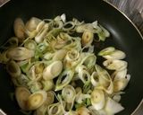 【酒の当て】ネギと魚の醤油炒め作り方2写真