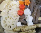 ［定番を色よく品良く］美味しいお煮〆作り方1写真