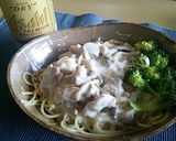 チキンときのこのクリームスープ作り方6写真