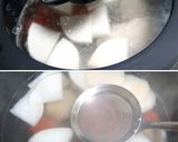 おせちのお供や日常にも京風白味噌のお雑煮作り方3写真