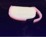 #干支かまぼこ！ひつじのかまぼこ飾り切り作り方3写真