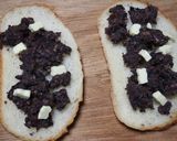 黒豆の粒あんで♪小倉トースト作り方3写真
