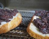 黒豆の粒あんで♪小倉トースト作り方4写真