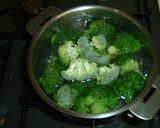 ブロッコリーのたこ焼き風♪作り方1写真