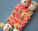 マシュマロ♡♡雪だるま作り方13写真