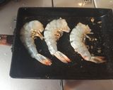 簡単！海老のガーリックオイル炒め焼き！作り方2写真