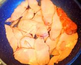 デラックス ハムエッグ作り方1写真