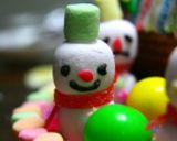 マシュマロ♡♡雪だるま作り方16写真