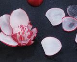 お節や記念日の料理にラディッシュのお花❤作り方4写真