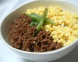 簡単*ふわふわ二色丼作り方7写真