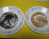 ☆健康☆胡麻いっぱいのおにぎり作り方1写真