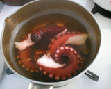 簡単 美味しい♪ タコの 白だし煮！作り方3写真