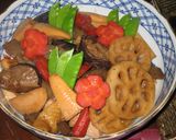 おせち＊いり鶏（煮しめ）作り方12写真