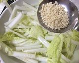 鶏ガラスープの素で白菜の漬け物作り方2写真