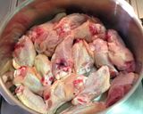 圧力鍋で鶏手羽の照り照り煮♪はちみつ風味作り方2写真