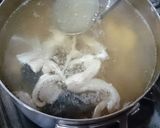 魚屋流トロ寒ブリあら出し汁濃厚雑煮作り方5写真