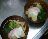 魚屋流トロ寒ブリあら出し汁濃厚雑煮作り方9写真