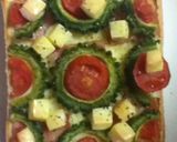 ゴーヤのピザトースト作り方4写真