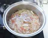 おせちを再利用！我が家の味　白みそ雑煮作り方5写真