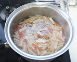 おせちを再利用！我が家の味　白みそ雑煮作り方5写真