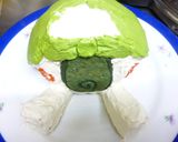 コマさん立体ケーキ☆妖怪ウォッチ作り方11写真