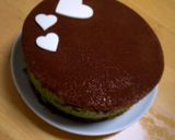 クリスマスに☆抹茶とチョコのムースケーキ作り方16写真