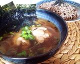 余った蕎麦つゆで!つけそば作り方4写真