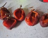 干し柿の栗餡詰め作り方3写真