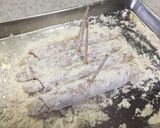 ホワイトアスパラロースハム巻きパスタ添え作り方2写真