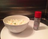 鮭の中骨缶でシーフードリゾット♪作り方2写真