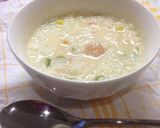 鮭の中骨缶でシーフードリゾット♪作り方7写真