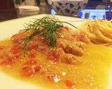 ホワイトアスパラロースハム巻きパスタ添え作り方6写真