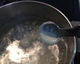 小麦粉団子のカンタン汁粉作り方1写真