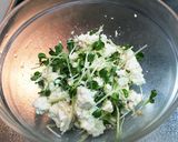 ツナとカイワレの変わり豆腐サラダ♪作り方3写真