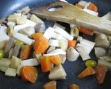 おせち料理リメイク「煮しめあんかけ雑煮」作り方3写真