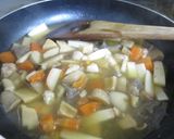 おせち料理リメイク「煮しめあんかけ雑煮」作り方5写真