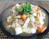 おせち料理リメイク「煮しめあんかけ雑煮」作り方7写真